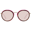 Emilio Pucci Brown Metal & Plastic Sunglasses