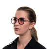 Emilio Pucci Brown Metal & Plastic Sunglasses