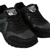 Philipp Plein Black Running Jasmines Sneakers Shoes