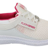 Philipp Plein White Pink Polyester Becky Sneakers Shoes