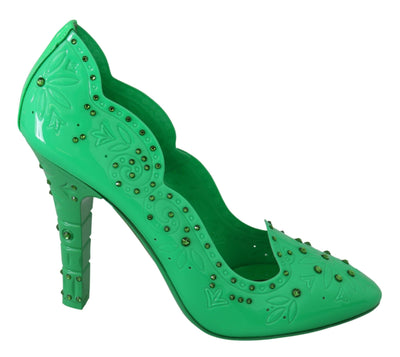 Escarpins Cendrillon en cristal Dolce &amp; Gabbana