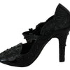 Escarpins Cendrillon élégants ornés de cristaux Dolce &amp; Gabbana