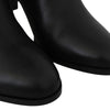 Jimmy Choo Black Leather Madalie 80 Boots Shoes