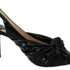 Jimmy Choo Annabell 85 Pumps aus schwarzem Lackleder