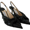 Jimmy Choo Annabell 85 Pumps aus schwarzem Lackleder