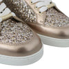 Jimmy Choo Ballet Pink Leather Miami Sneakers