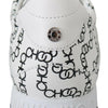 Jimmy Choo Monza Sneaker aus weißem und schwarzem Leder