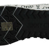 Jimmy Choo Monza Sneaker aus weißem und schwarzem Leder