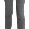 Ermanno Scervino Gray Cropped Cotton Stretch Trouser Pants
