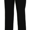 Pantalon droit taille haute noir élégant BENCIVENGA