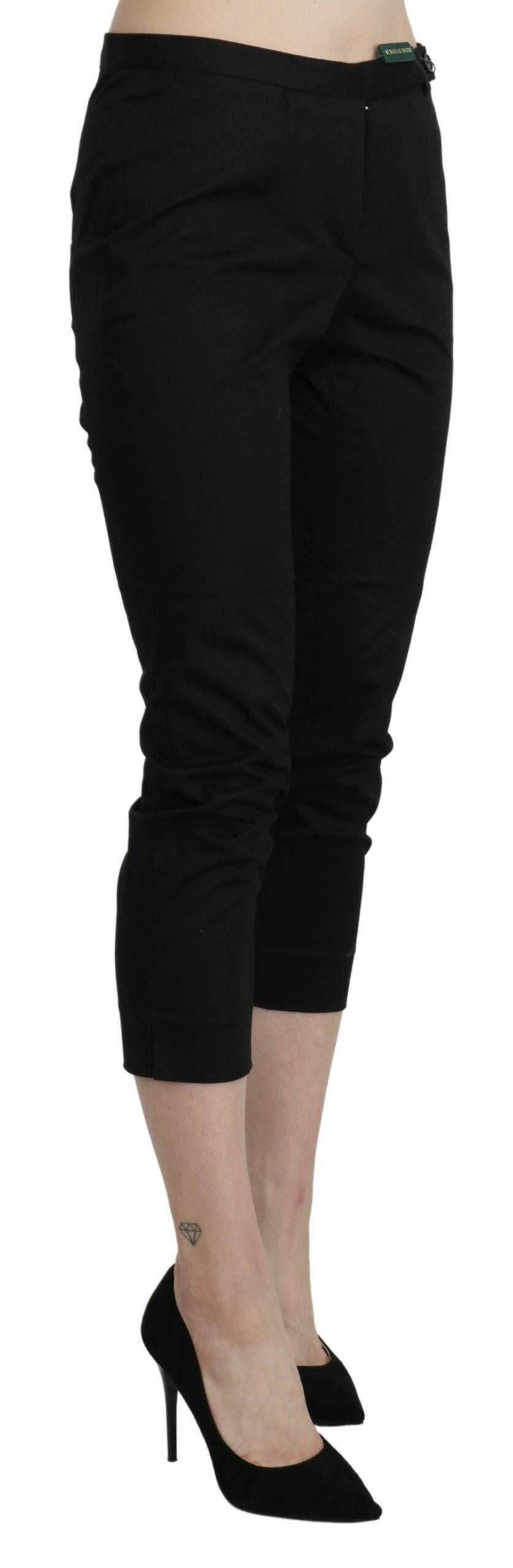 Pantalon skinny court taille haute élégant BENCIVENGA