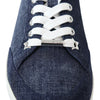 Jimmy Choo Miami Blue Denim Sneakers