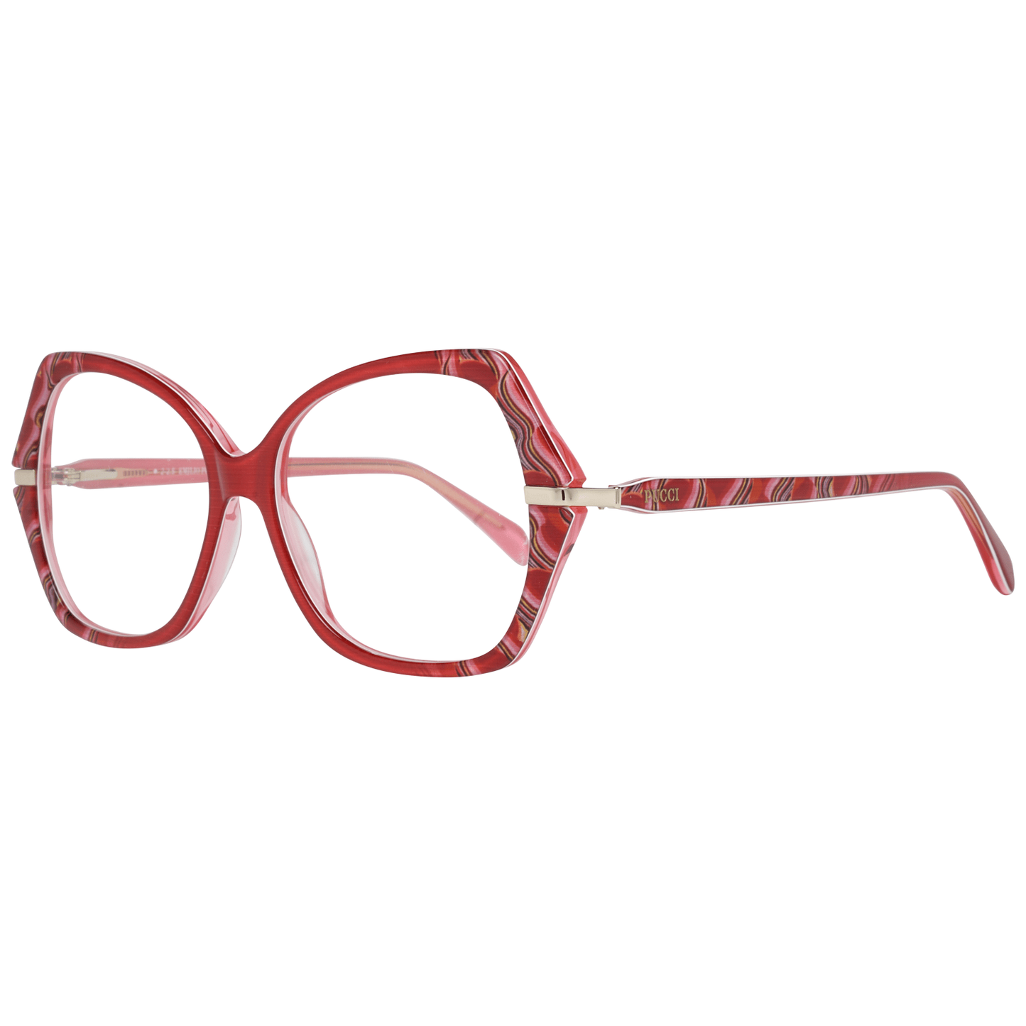 Montures de lunettes rouges pour femmes Emilio Pucci