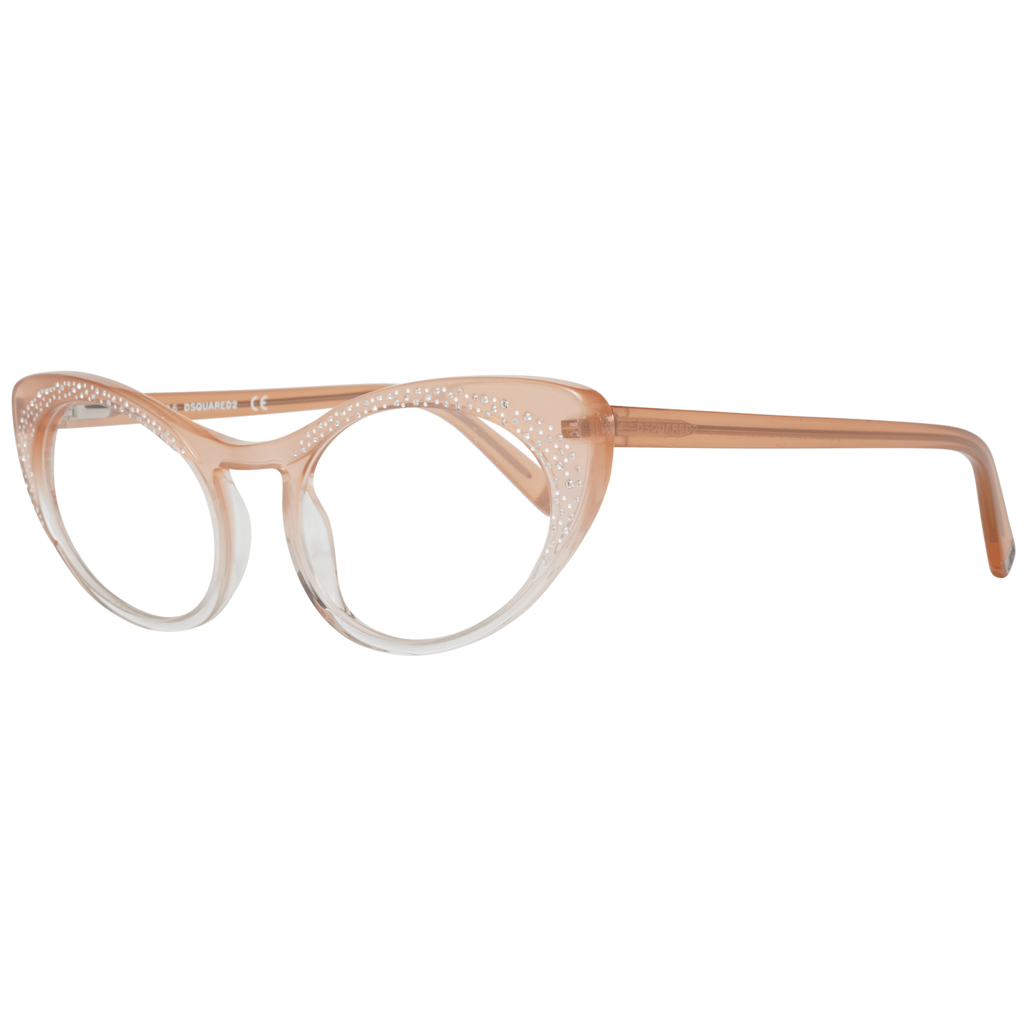 Lunettes de créateur roses chics Dsquared²
