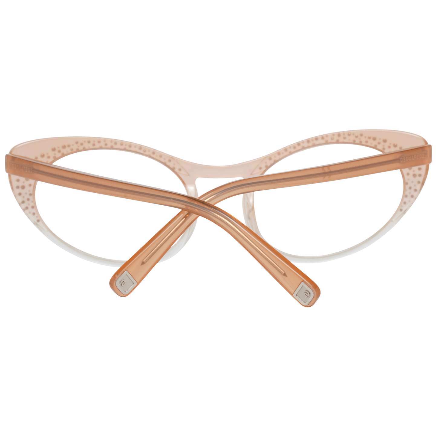 Lunettes de créateur roses chics Dsquared²