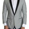 Dolce &amp; Gabbana Hellgrauer einreihiger SARTORIA-Blazer