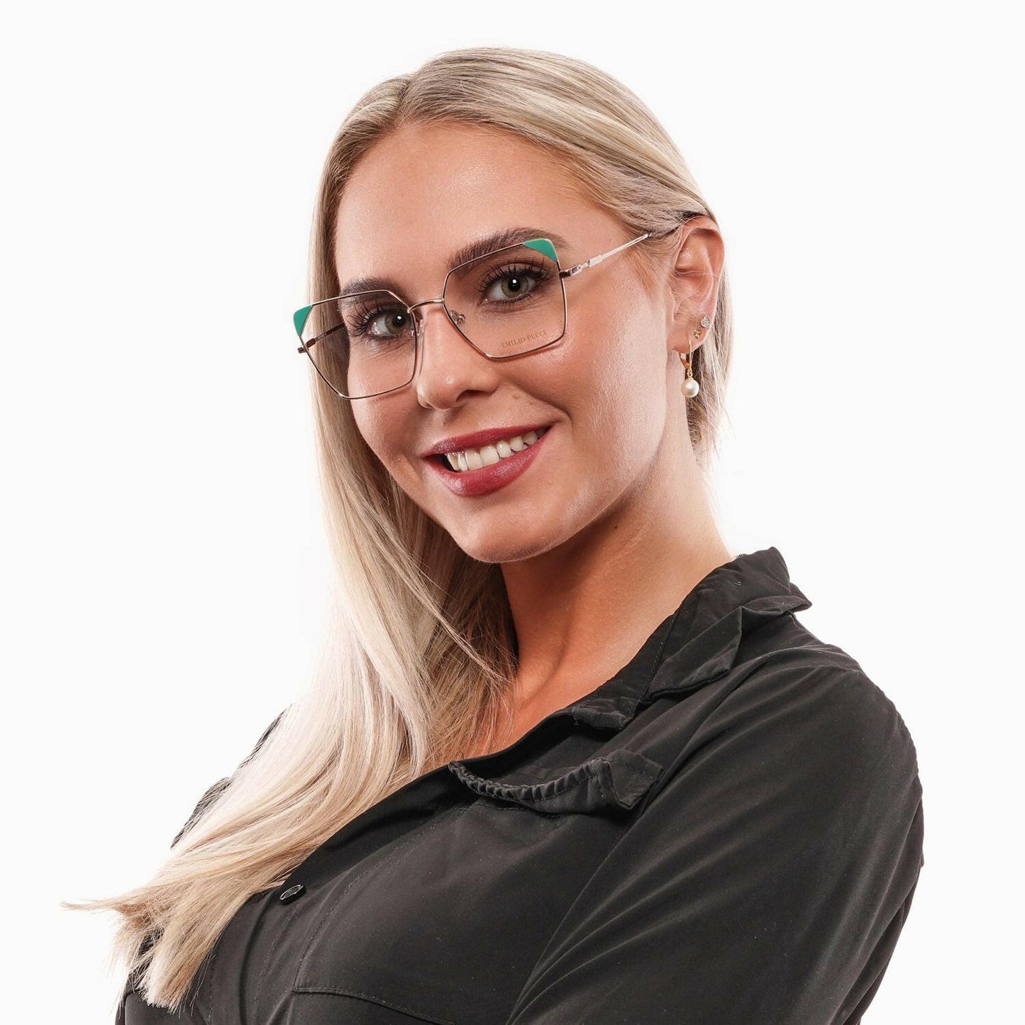 Emilio Pucci Gold Women Frames