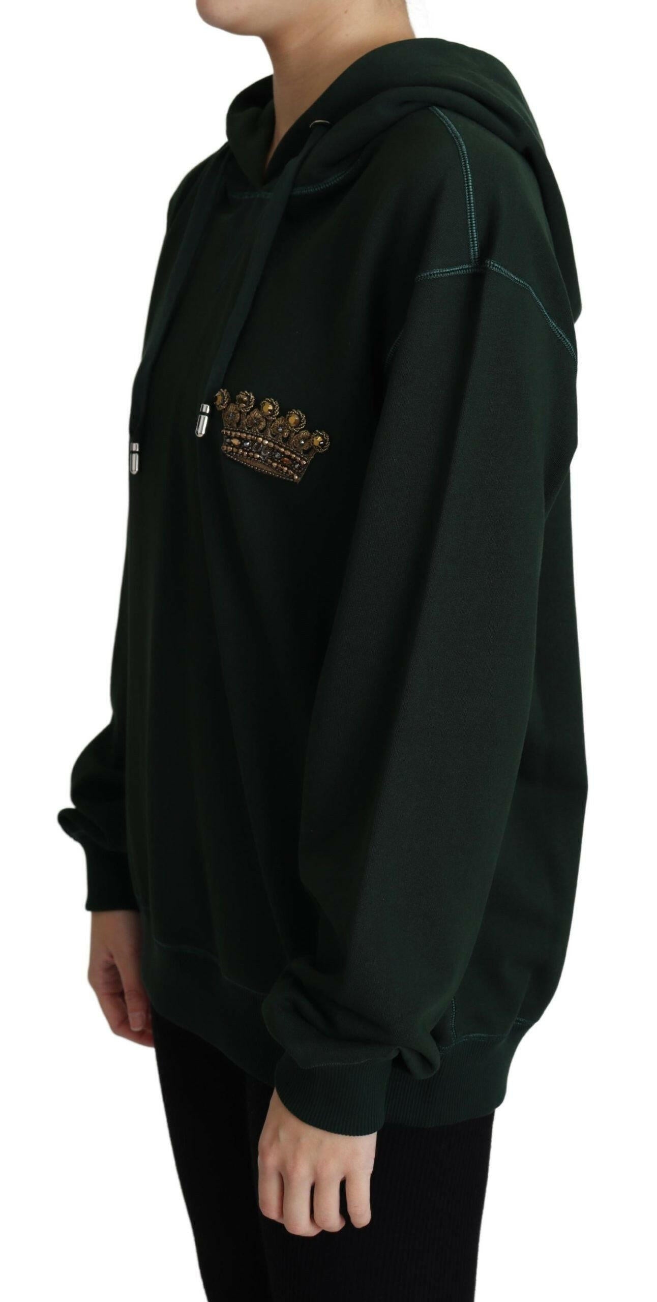 Sweat à capuche brodé Dolce &amp; Gabbana Regal Crown