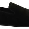 Dolce & Gabbana Green Velvet Slip On Mens Loafers Shoes