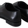 Dolce & Gabbana Black Leather SARTORIA Hand Made Shoes