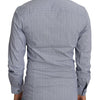 Dolce & Gabbana Gray Dotted Semi Fitted Formal SICILIA Shirt