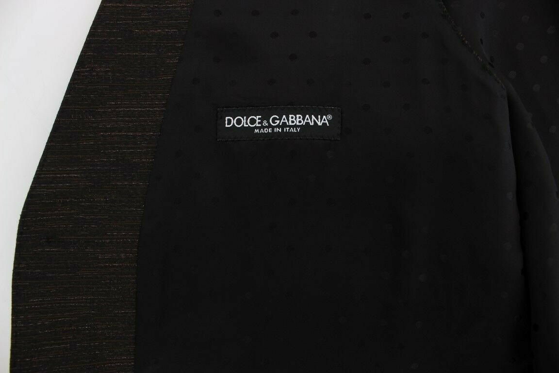 Dolce &amp; Gabbana – Schwarze Weste aus Wolle mit Logo