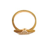 Nialaya Star Gold 925 Silber Damen Klarer Ring