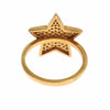 Nialaya Star Gold 925 Silber Damen Klarer Ring