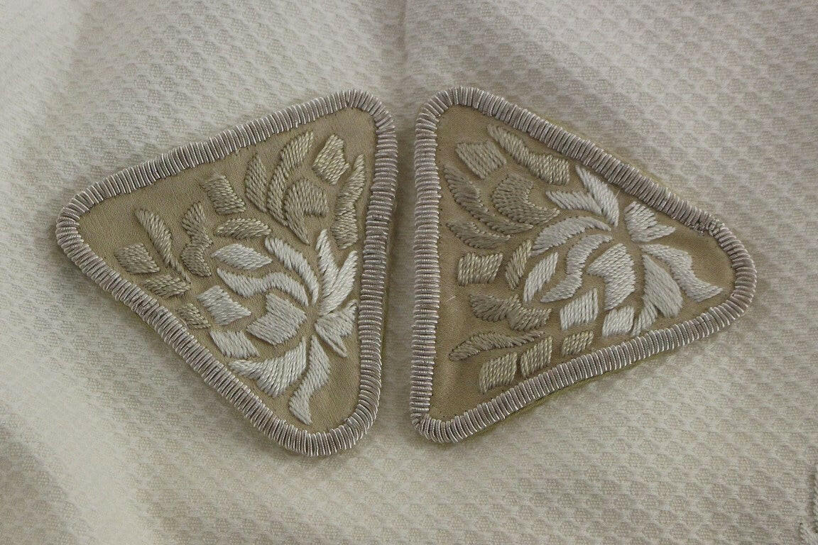 Andrea Incontri - Jupe crayon blanche élégante à fleurs