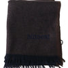 Missoni Brown 100% Cashmere Unisex Neck Wrap Fringes Scarf