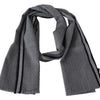 Missoni Gray Stripes Pattern 100% Wool Unisex Neck Wrap Scarf
