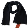 Missoni Black 100% Wool Knit Unisex Neck Wrap Shawl Scarf