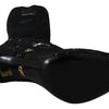 Dolce & Gabbana Black Taormina Lace Socks Boots Shoes Pumps