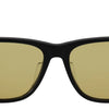 Diesel Black Frame DL0330-D 01E 57 Yellow Transparent Lenses Sunglasses