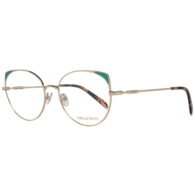 Emilio Pucci Gold Metal Glasses (Frames)