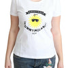 T-shirt en coton imprimé Moschino Sunny Milano