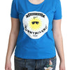 T-shirt à col rond chic Moschino Sunny Milano