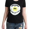 T-shirt chic en coton Moschino avec imprimé Milano