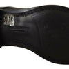 Dolce & Gabbana Black Leather Lace Up Mens Formal Derby Shoes