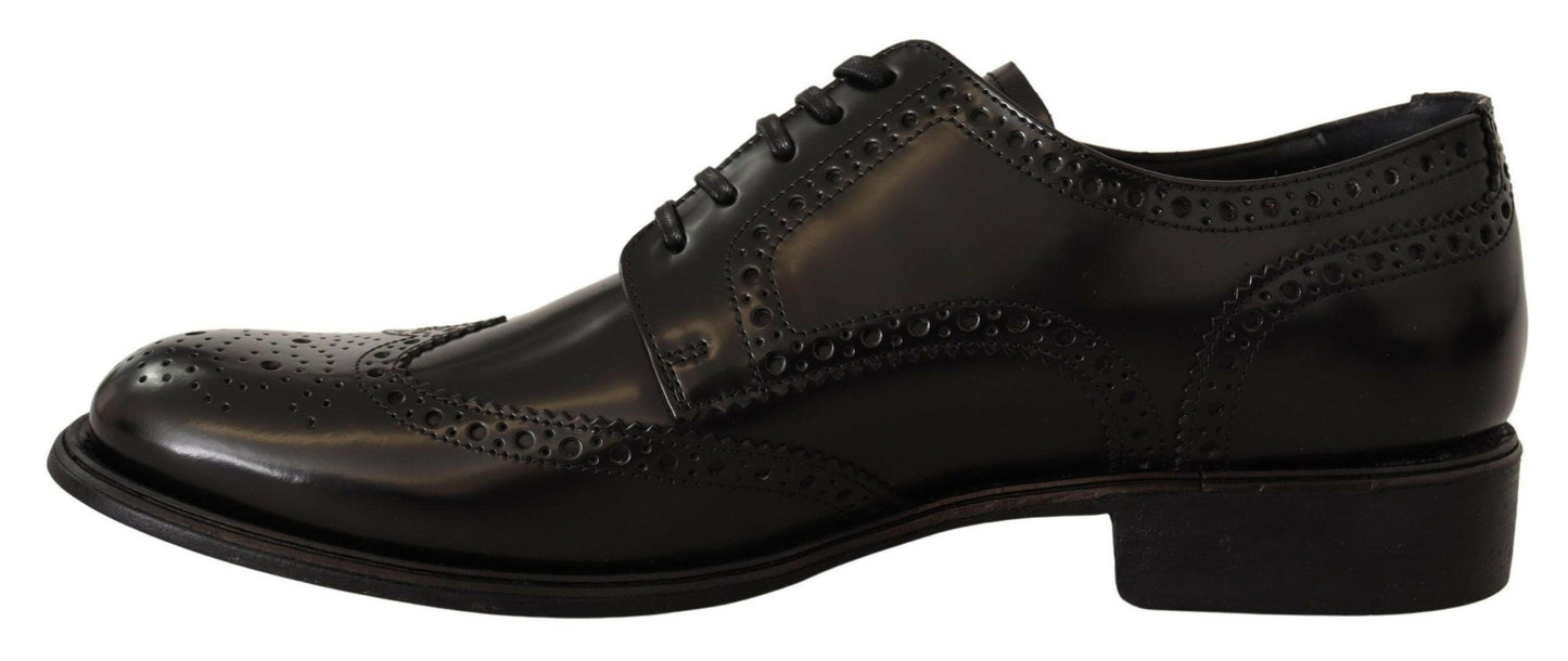 Chaussures Derby Oxford élégantes Dolce &amp; Gabbana à bout golf