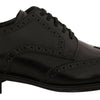 Chaussures Derby Oxford élégantes Dolce &amp; Gabbana à bout golf