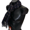 Missoni Black Checkered Unisex Neck Wrap Fringes Scarf