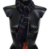 Missoni Black Checkered Unisex Neck Wrap Fringes Scarf