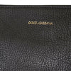 Dolce &amp; Gabbana Élégant sac bandoulière en cuir noir