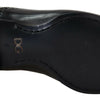 Chaussures Derby élégantes en cuir noir Dolce &amp; Gabbana