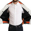 Dolce & Gabbana Multicolor Bomber King Logo #DGMILLENNIALS Jacket