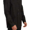 Chemise homme élégante noire 100 % coton Dolce &amp; Gabbana