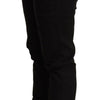 Acht Black Low Waist Skinny Denim Jeans Trouser