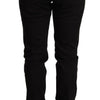 Acht Black Low Waist Skinny Denim Jeans Trouser