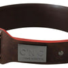 Costume National Dark Brown Genuine Leather Belt